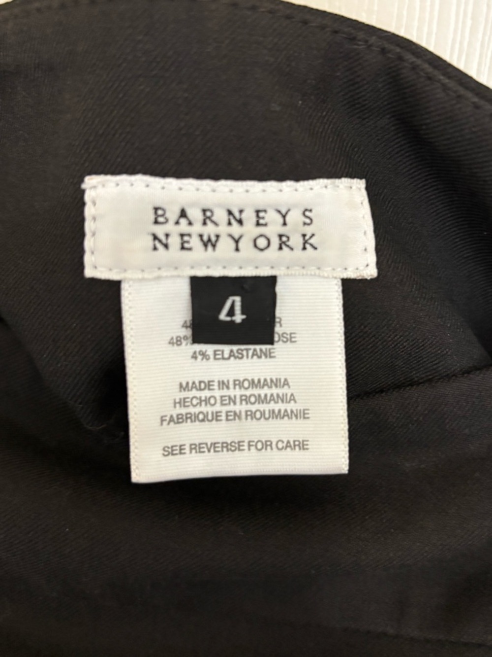 Barneys New York Brown high Waist Pencil Skirt Size 4 interview outfit women - Picture 6 of 7